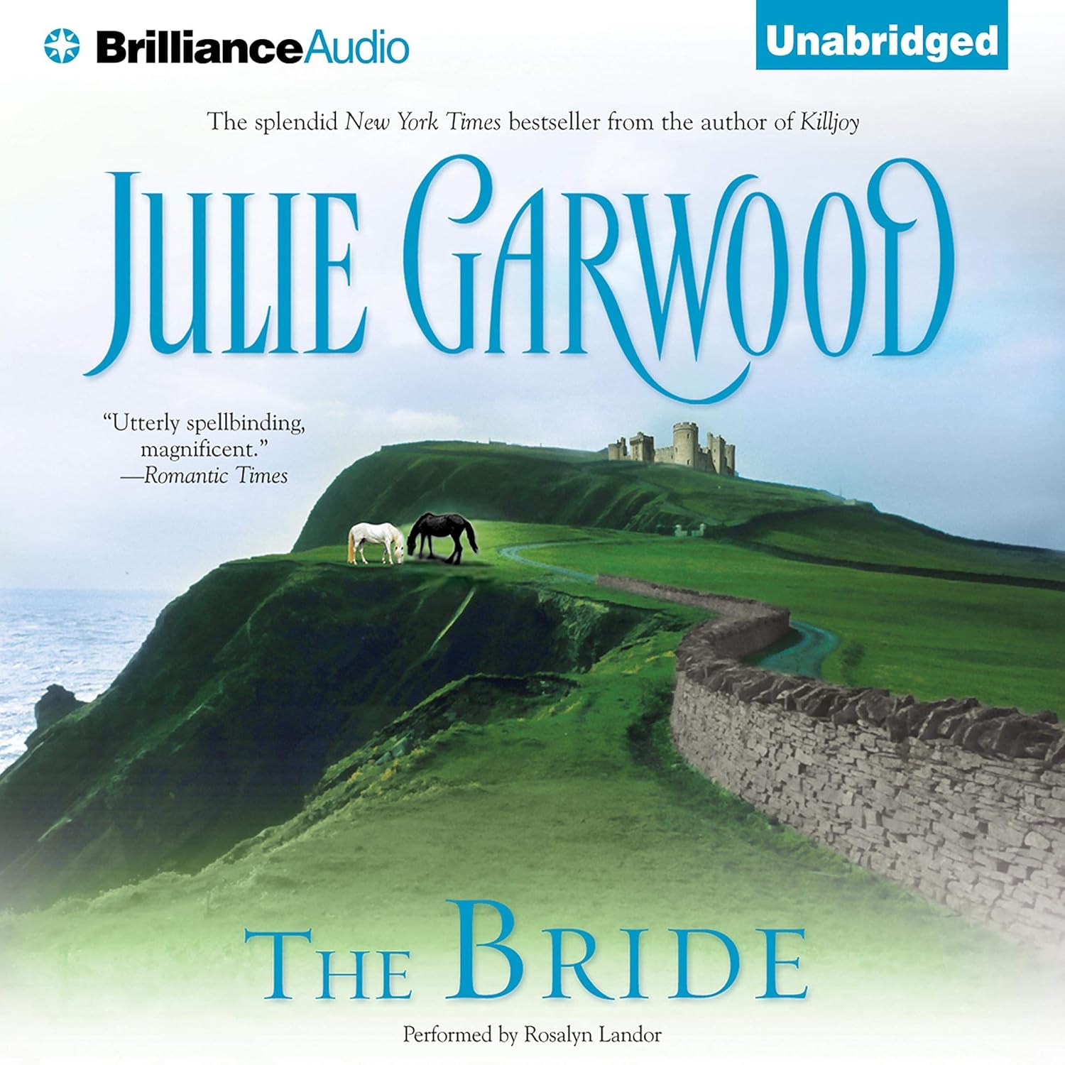 Julie Garwood The Bride audiobook cover front view historical romance media