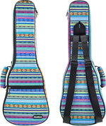 Cloudmusic pink purple ukulele case lifestyle travel display