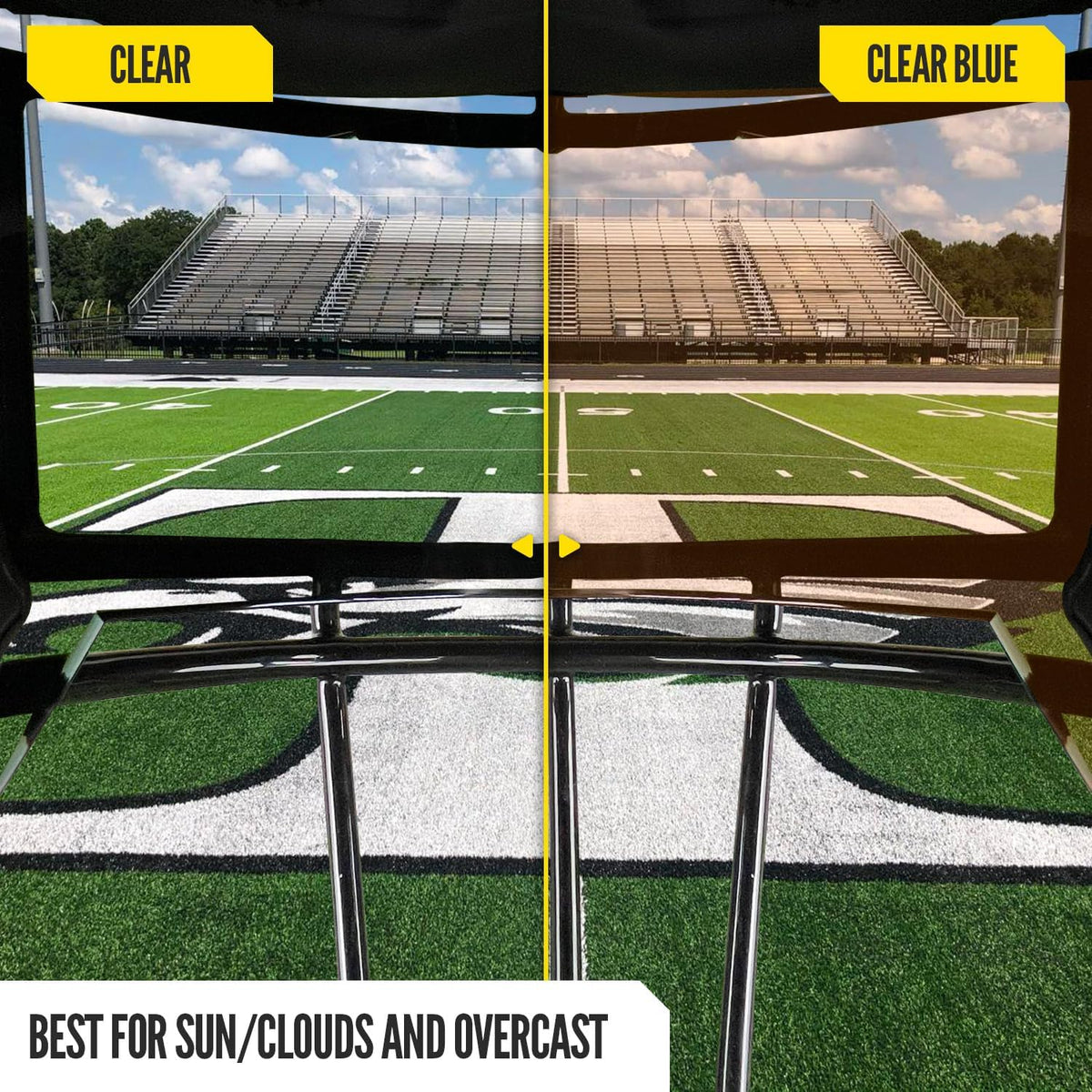 Nxtrnd VZR1 football visor helmet compatibility