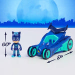 PJ Masks Catboy & Cat-Car Articulated Blue Action Figure and Vehicle Set - Image 4
