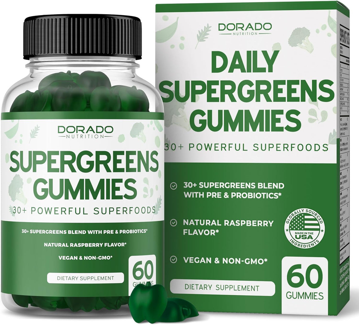 Supplement facts label on Dorado Nutrition Himalayan Shilajit bottle