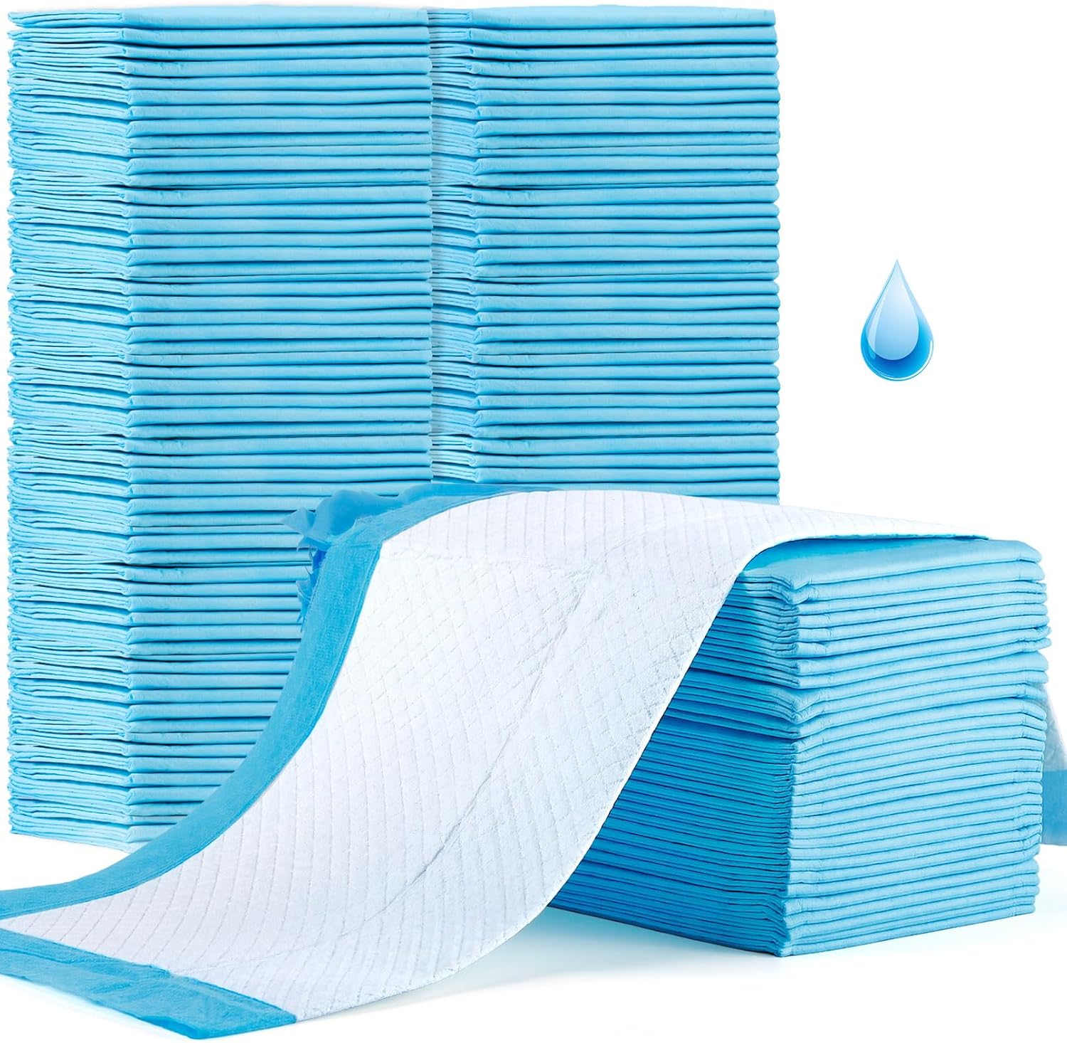 Piemeet disposable changing pad 100 pack front view