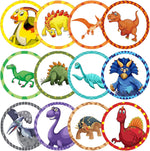 Laumoi 120 Pieces Toilet Targets for Boys front view box