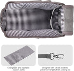 Close up of fabric and ventilation on Maxetodo pet carrier