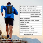 SEMSTY hiking hydration backpack phone pocket close up