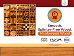 BSIRI 3D interlocking wooden puzzle pieces
