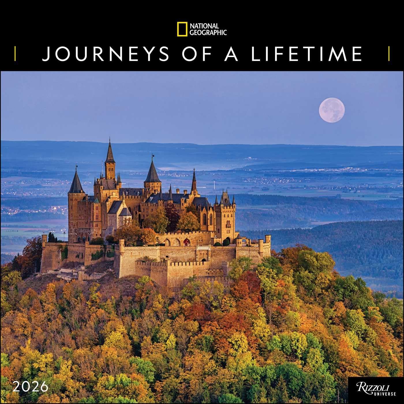National Geographic: Journeys of a Lifetime 2026 Wall Calendar - Image 1