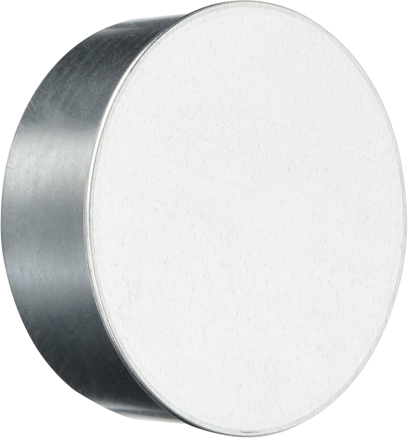 Imperial United States HDW GV0724 6 Inch Galvanized Tee Cap Plug front view