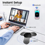 Svemei bluetooth speakerphone top control panel layout