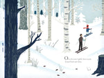 Over and Under the Snow book spine and back cover details