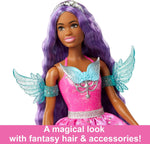 Barbie A Touch of Magic Brooklyn with pet puppy in tutu and butterfly