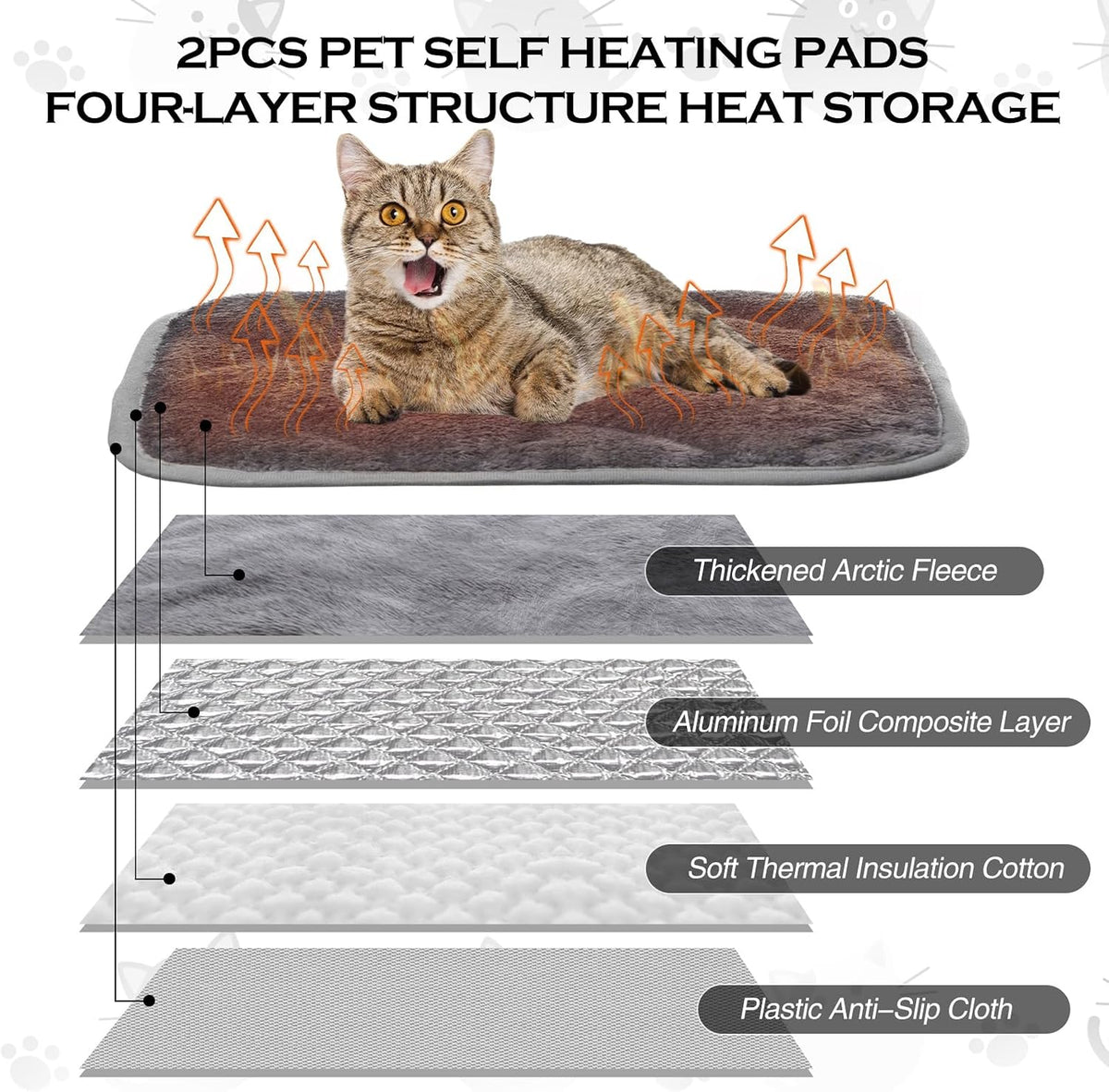 Gray weatherproof pet cave set for outdoor animals