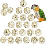 PINVNBY durable yet soft sola root chewing balls for cage entertainment.