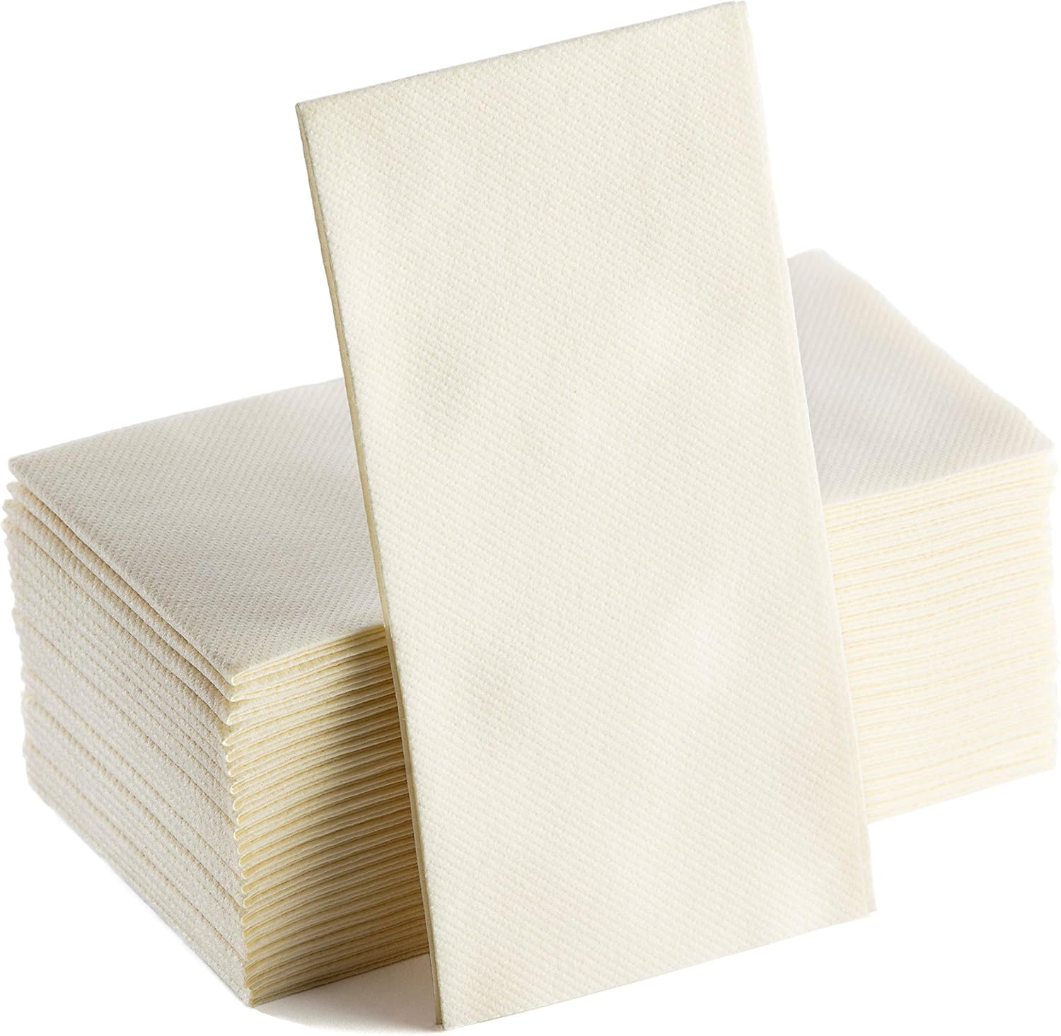 Moyes Home Ivory Napkins front view 50 pack packaging