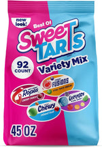 SweeTARTS Mini Chewy Candy, Mixed Fruit Flavors (Cherry, Grape, Lemon, Apple & Orange), Sweet & Tart Chewy Candy, 12 oz Bag - Image 15