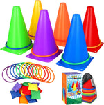 Alyoen 31 piece carnival games set front view for kids