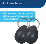 PetSafe, Staywell, Magnetic Collar Key 2 Pack, Selective Entry, Convenient, Microchip Alternative, Black - Image 2