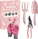 WORKPRO 5PCS Garden Tool Set, Aluminum Heavy Duty Gardening Tool Set | With Bag, Outdoor Garden Hand Tools, Gardening Gifts - Image 10