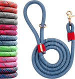 Fnsyxpm nylon rope dog leash front view