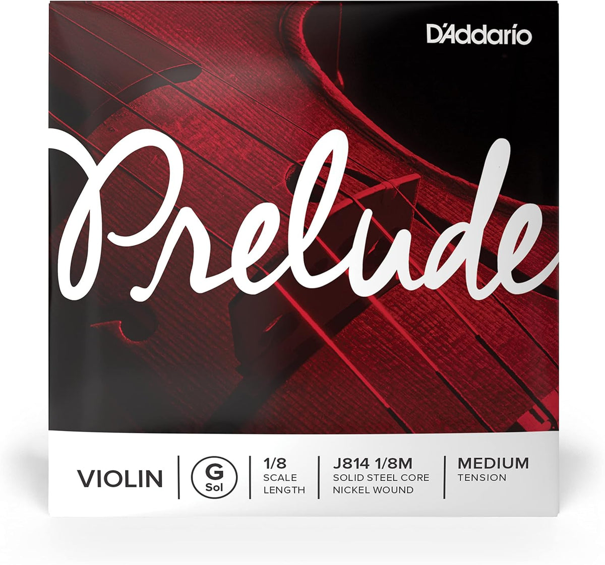 D'Addario Prelude Violin String Set, 1/8 Scale, Medium Tension | Prelude violin strings provide warm tone, excellent bow response, durability and stable tuning for students. - Image 14