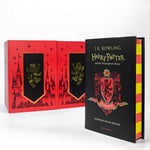 Harry Potter Gryffindor House Editions close up of foiled crest