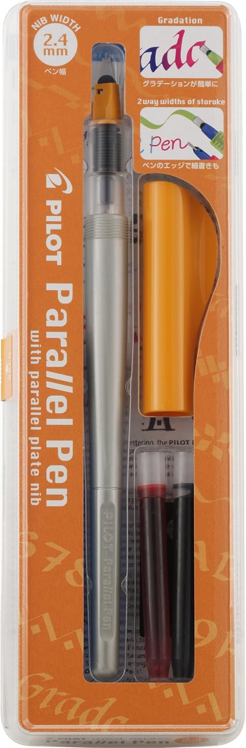 Pilot parallel calligraphy pen set front view