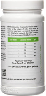 Seachem water treatment powder scoop and texture