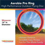 Aerobie Pro Ring High Performance Outdoor Flying Ring Disc for Ages 5+ - Image 2
