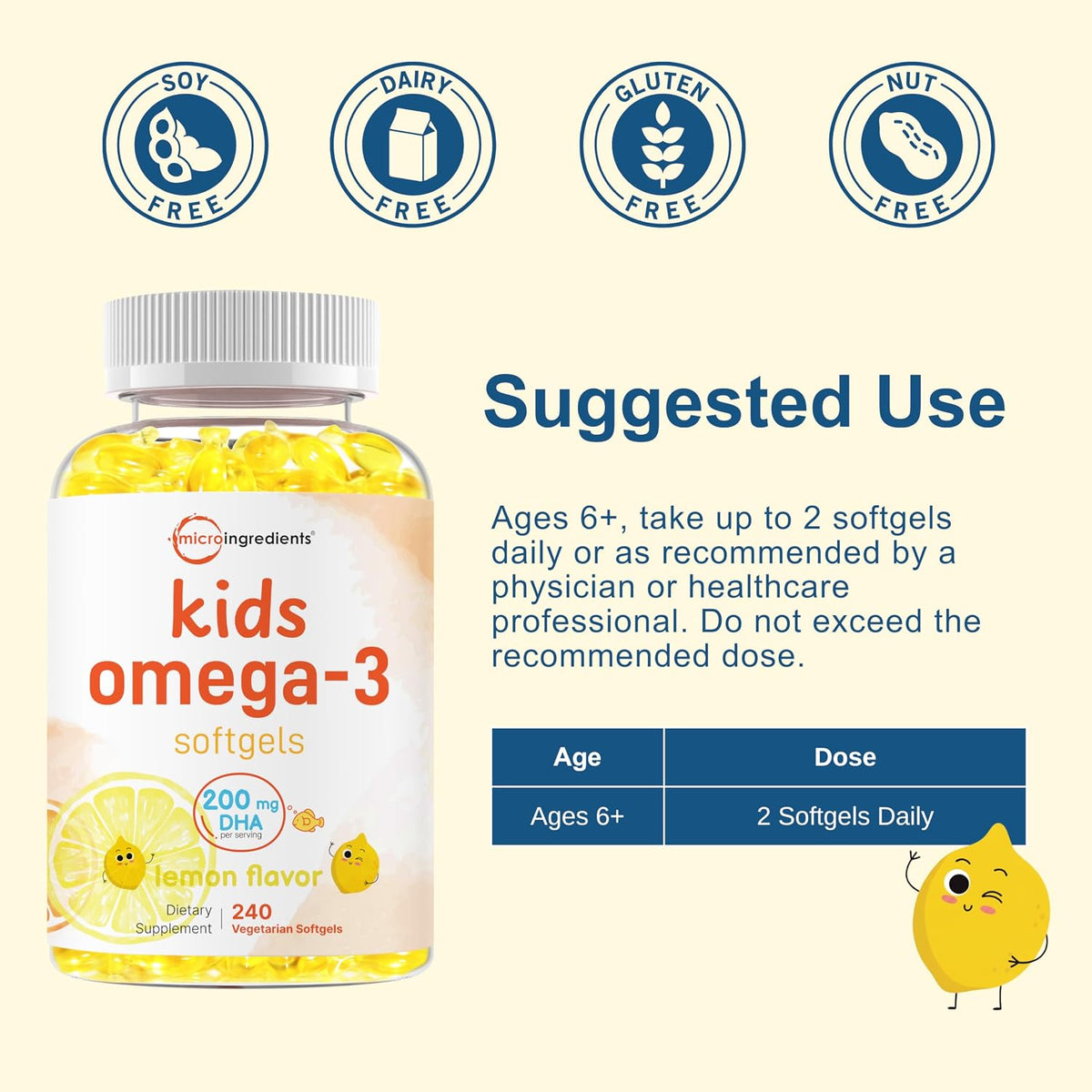 Micro Ingredients Kids Omega-3 algae oil source highlight
