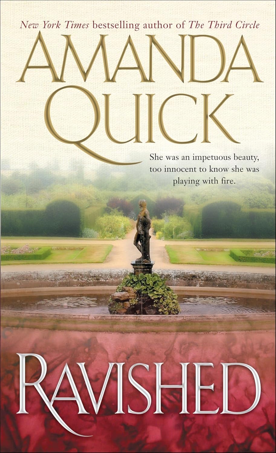 Amanda Quick Ravished historical romance novel mass market paperback front view