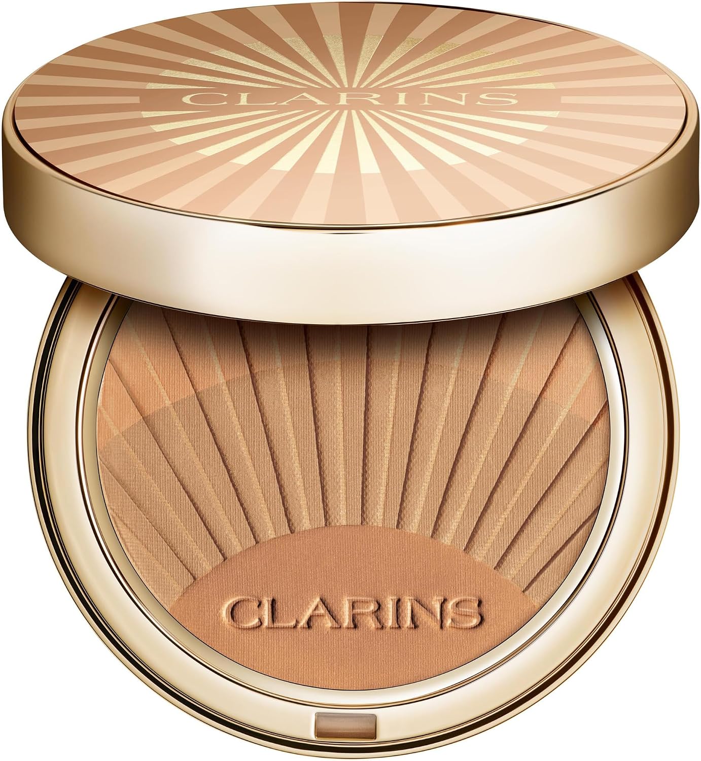Clarins Bronzing Powder front view compact packaging