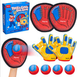 JoyCat toss and catch ball game set with gloves and balls
