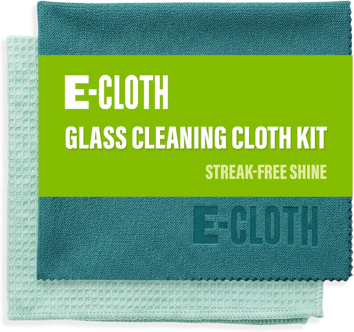 E-Cloth microfiber window cleaning cloth kit front view packaging