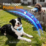 Side profile of Skbak automatic bark device for medium dogs