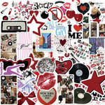 Lydosoco downtown girls aesthetic stickers pack front view