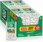 Tic Tac Freshmints bulk twelve pack front display view with iconic white mint containers