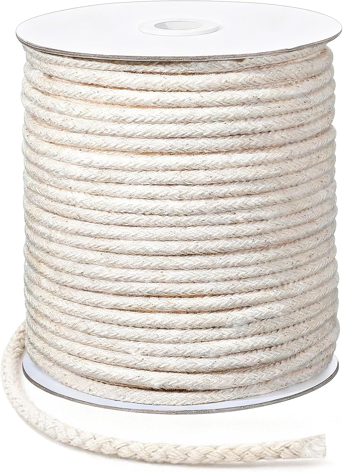 Lainballow cotton piping cord front view on spool