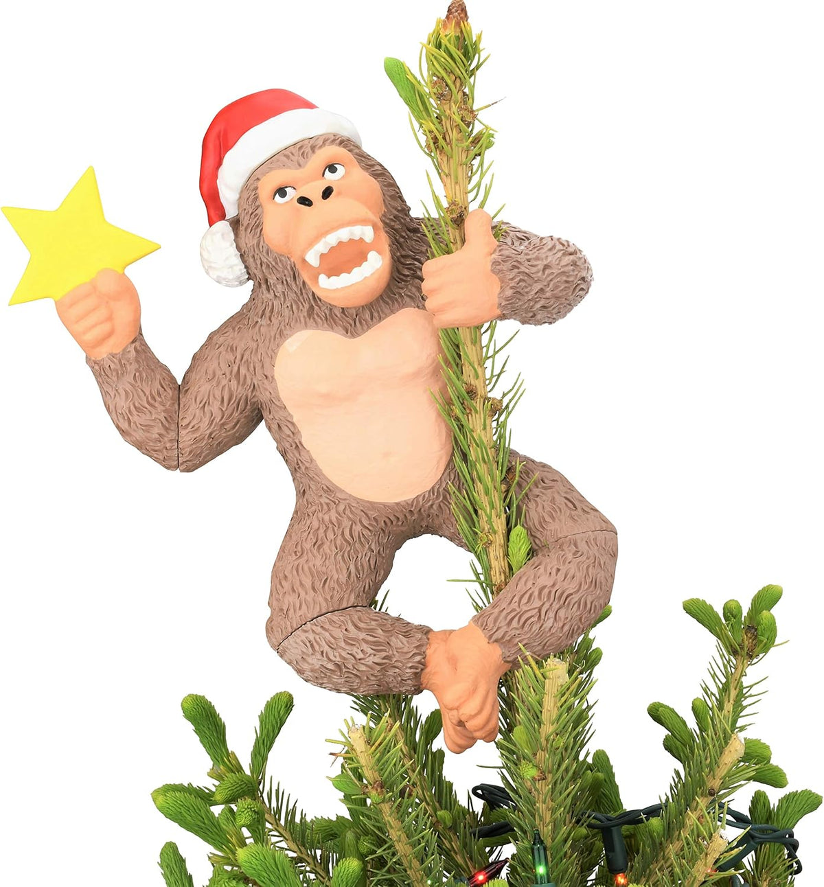 Tree Buddees King Kong Christmas tree topper front view