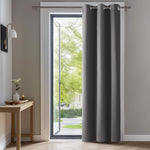 Deconovo thermal insulated wide curtain panel full length view