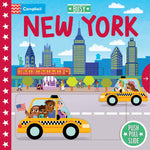 Campbell Books Busy New York board book front view cover