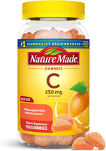 Nature Made Vitamin C Gummies 250mg per Serving, 80 Count | Adult Vitamin C Immune Support Gummies for Daily Immune Support and Antioxidant Support, Tangerine Flavor, 40 Day Supply - Image 10
