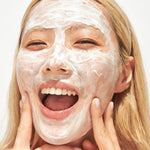 Clarins facial mask tube displayed next to product box