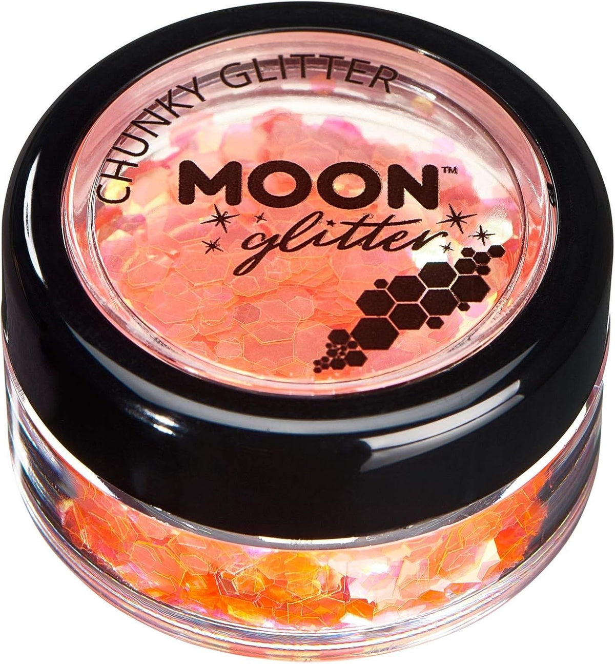 Moon Glitter Iridescent Chunky Glitter 100% Cosmetic Glitter for Face, Body, Nails, Hair and Lips - 0.10oz - Green - Image 15