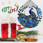 Jocidea holiday ornament catching natural window light