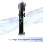 Aqueon 200 watt aquarium water heater indicator light