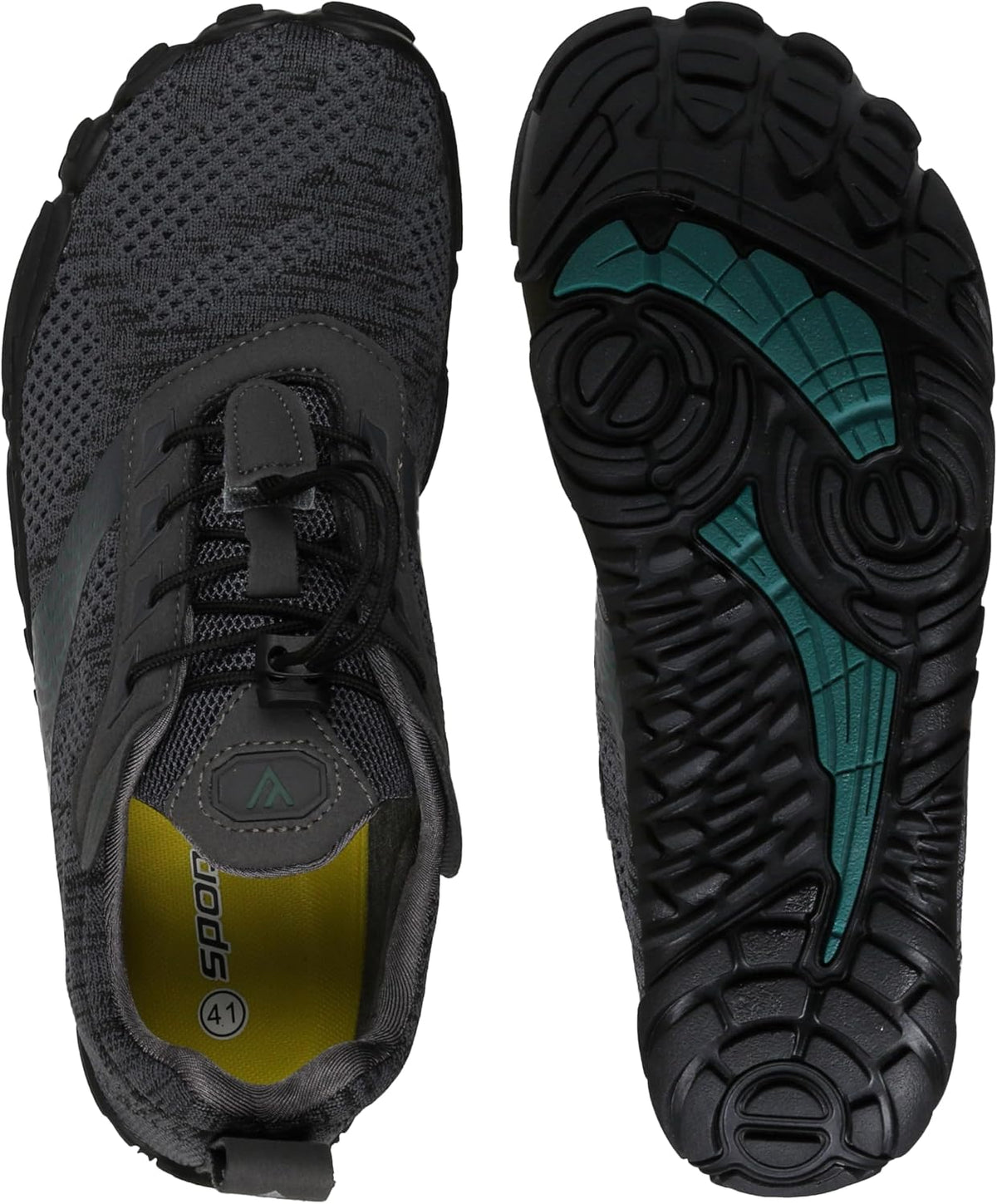 Whitin trail runner shoes showing removable sockliner