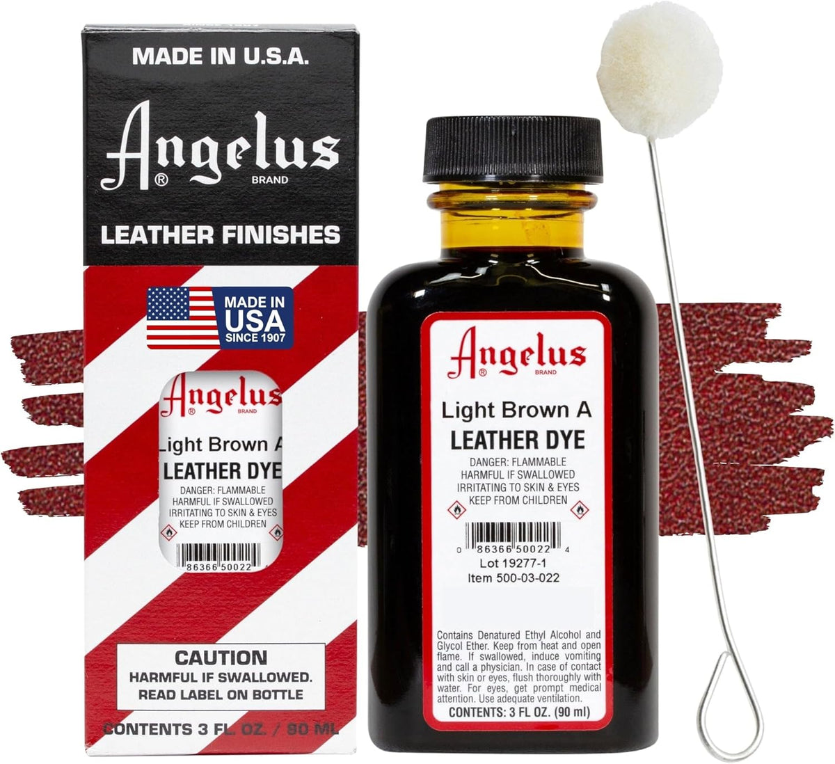 Angelus Leather Dye, Permanent Leather Dye for Shoes, Boots, Bags, Crafts, Furniture, & More - 3 fl oz, Jet Black - Image 15