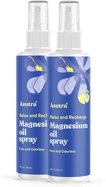 ASUTRA magnesium oil spray front view packaging