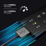 iStorage diskAshur M2 portable drive side profile