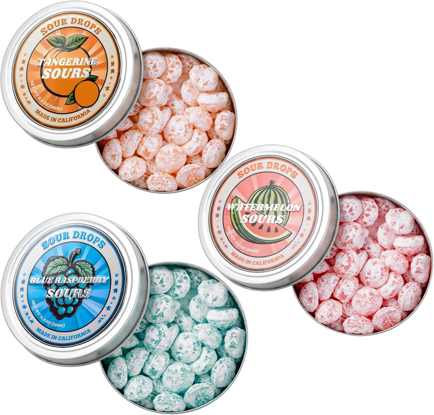 Sour Drops small batch fruit sours variety pack front view